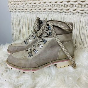 Sole Society Combat Style Boots